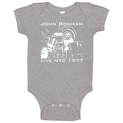 John Bonham Baby One Piece John Bonham Baby One Piece