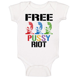 Free Pussy Riot Punk Russia Protest Baby One Piece Free Pussy Riot Punk Russia Protest Baby One Piece