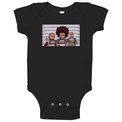 The Boondocks Funny Cartoon Baby One Piece The Boondocks Funny Cartoon Baby One Piece