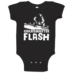 Grandmaster Flash Hip Hop Rap Baby One Piece Grandmaster Flash Hip Hop Rap Baby One Piece