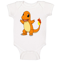 Charmander Video Game Pokeman Baby One Piece