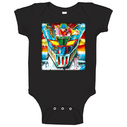 Mazinger Z Battered Baby One Piece