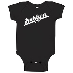 Dokken Music Rock 80s Metal Music Baby One Piece Dokken Music Rock 80s Metal Music Baby One Piece