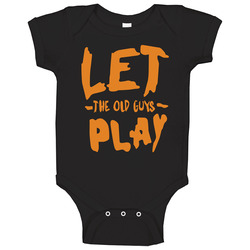 Let The Old Guys Play Brandon Crawford Baby One Piece Let The Old Guys Play Brandon Crawford Baby One Piece