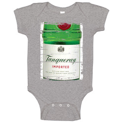 Tanqueray Gin Grunge Look Baby One Piece Tanqueray Gin Grunge Look Baby One Piece