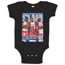 Slam Magazine Issue 57 Elton Brand Lamar Odom Darius Miles Popular Basketball Magazine Grunge Look Baby One Piece Slam Magazine Issue 57 Elton Brand Lamar Odom Darius Miles Popular Basketball Magazine Grunge Look Baby One Piece