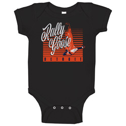 Detroit Tigers Rally Goose Baby One Piece Detroit Tigers Rally Goose Baby One Piece
