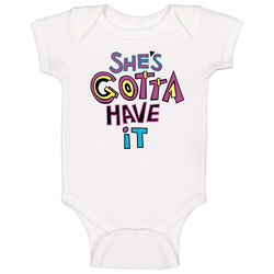 She's Gotta Have It Spike Lee Movie Netflix Series Logo Fan Baby One Piece She's Gotta Have It Spike Lee Movie Netflix Series Logo Fan Baby One Piece