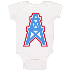 Houston Oilers Baby One Piece Houston Oilers Baby One Piece