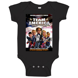 Team America World Police Cool 21st Century Comedy Classic Movie Fan Baby One Piece Team America World Police Cool 21st Century Comedy Classic Movie Fan Baby One Piece