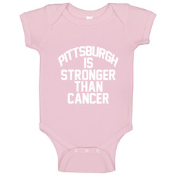 Pittsburgh Is Stronger Than Cancer Deangelo Williams Baby One Piece
