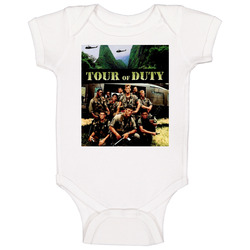 Tour Of Duty 80s Tv Show Baby One Piece Tour Of Duty 80s Tv Show Baby One Piece