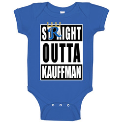 New Straight Outta Kauffman Tee Baby One Piece