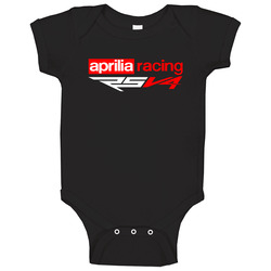 Aprilia Rsv4 Racing Black Baby One Piece Aprilia Rsv4 Racing Black Baby One Piece