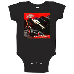 April Wine Album Cover Harder Faster Baby One Piece April Wine Album Cover Harder Faster Baby One Piece