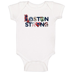 Boston Strong Marathon Baby One Piece Boston Strong Marathon Baby One Piece