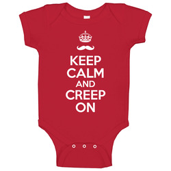 Keep Calm And Creep On Carry On Joe Rogan Mma Funny Baby One Piece Keep Calm And Creep On Carry On Joe Rogan Mma Funny Baby One Piece