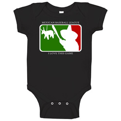 Mexican Baseball League Baby One Piece Mexican Baseball League Baby One Piece