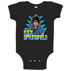 Rick Springfield 80s Concert Baby One Piece Rick Springfield 80s Concert Baby One Piece