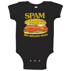 Spam The Miracle Meat Baby One Piece Spam The Miracle Meat Baby One Piece