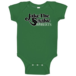 Jake The Snake Roberts Retro Wrestling Baby One Piece Jake The Snake Roberts Retro Wrestling Baby One Piece