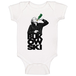 Charles Bukowski Poet Lovecraft Baby One Piece Charles Bukowski Poet Lovecraft Baby One Piece