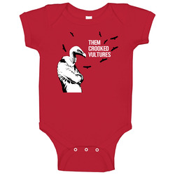 Them Crooked Vultures Grohl Page Baby One Piece Them Crooked Vultures Grohl Page Baby One Piece
