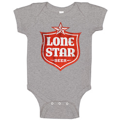 Lone Star Beer Baby One Piece Lone Star Beer Baby One Piece
