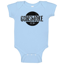 Gunsmoke Baby One Piece Gunsmoke Baby One Piece