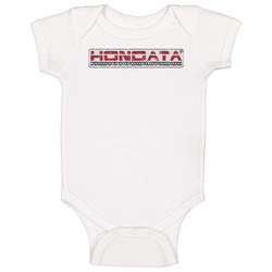 Hondata Automobile Car Truck Motorcycle Auto Parts Cool Distressed Style Brand Logo Emblem Baby One Piece Hondata Automobile Car Truck Motorcycle Auto Parts Cool Distressed Style Brand Logo Emblem Baby One Piece