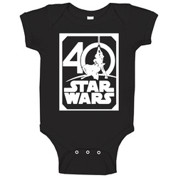 Star Wars 40th Anniversary Trending Baby One Piece Star Wars 40th Anniversary Trending Baby One Piece