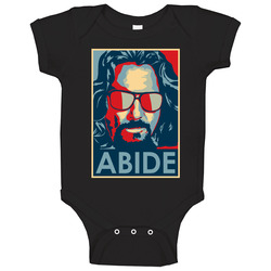 The big lebowsky t-shirt the dude abides tee Baby One Piece The big lebowsky t-shirt the dude abides tee Baby One Piece