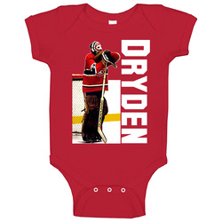 Ken Dryden Montreal Classic Goalie Pose Baby One Piece