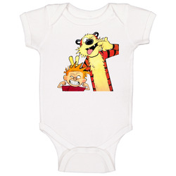 Calvin And Hobbes 4 Baby One Piece Calvin And Hobbes 4 Baby One Piece