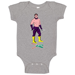 Brutus The Barber Beefcake Wrestling Legend Baby One Piece Brutus The Barber Beefcake Wrestling Legend Baby One Piece