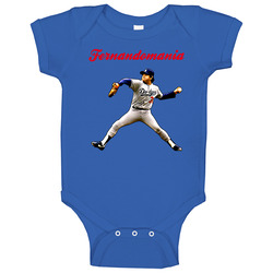 Fernandomania Fernando Valenzuela Baby One Piece Fernandomania Fernando Valenzuela Baby One Piece