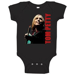 Tom Petty Rocker Baby One Piece Tom Petty Rocker Baby One Piece