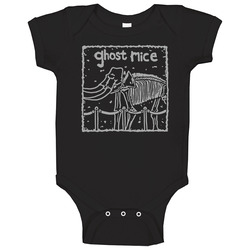 Ghost Mice Punk Retro Baby One Piece Ghost Mice Punk Retro Baby One Piece