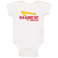 In N Almost Out Junior Class Baby One Piece In N Almost Out Junior Class Baby One Piece