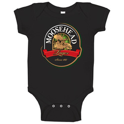 Moosehead Lager Beer Canada Beer Lovers Baby One Piece Moosehead Lager Beer Canada Beer Lovers Baby One Piece