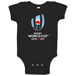 Rugby World Cup Japan 2019 Logo Baby One Piece Rugby World Cup Japan 2019 Logo Baby One Piece