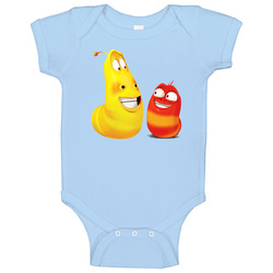 Larva Funny Cartoon Kids Baby One Piece Larva Funny Cartoon Kids Baby One Piece