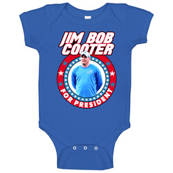 Jim Bob Cooter For President Detroit Football Coach Fan Baby One Piece