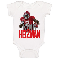 Derek Henry King Heisman Winner 2015 Alabama Running Back Baby One Piece