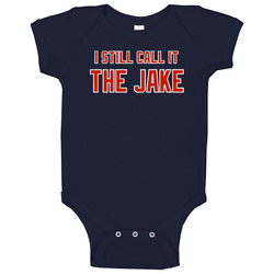 I Still Call It The Jake Cleveland Baseball Baby One Piece I Still Call It The Jake Cleveland Baseball Baby One Piece