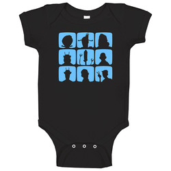 Venture Bros Group Baby One Piece Venture Bros Group Baby One Piece