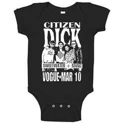 Citizen Dick Singles Movie Baby One Piece Citizen Dick Singles Movie Baby One Piece