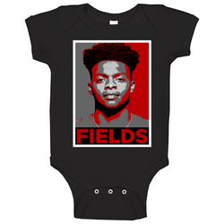 Justin Fields Ohio Hope Style College Football Fan Baby One Piece