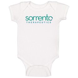 Sorrento Therapeutics Inc Company Logo Employee Fan Baby One Piece Sorrento Therapeutics Inc Company Logo Employee Fan Baby One Piece
