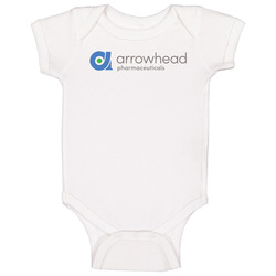 Arrowhead Pharmaceuticals Nasdaq Company Logo Employee Fan Baby One Piece Arrowhead Pharmaceuticals Nasdaq Company Logo Employee Fan Baby One Piece